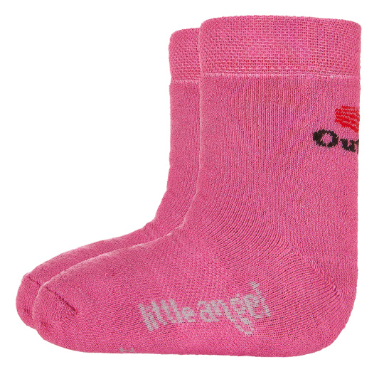 Little Angel-Ponožky celofroté Outlast® - růžová Velikost: 30-34 | 20-22 cm