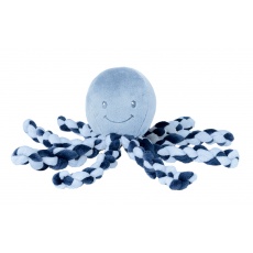 NATTOU První hračka miminka chobotnička PIU PIU Lapidou navy blue 0m + NATTOU První hračka miminka chobotnička PIU PIU Lapidou navy blue 0m +