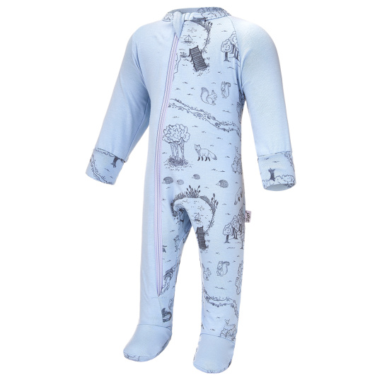 Little Angel-Overal tenký TISK DR Outlast® - sv.modrá louka Velikost oblečení: 92
