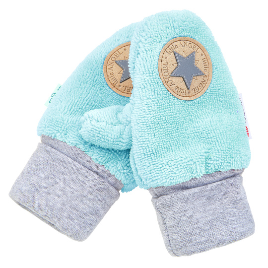 Little Angel-Rukavice s palcem MAZLÍK BAMBUS Outlast® - sv.mint Velikost ostatní: 2