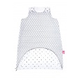 MOTHERHOOD Pytel na spaní mušelínových 2v1 Zip a Round Grey Classics 3-18 m 0,5 tog