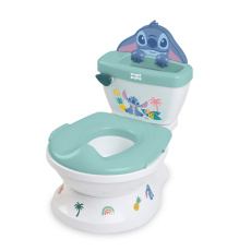BRIGHT STARTS Toaleta dětská se zvukem Stitch My Size Potty™ 18m+, do 23kg BRIGHT STARTS Toaleta dětská se zvukem Stitch My Size Potty™ 18m+, do 23kg