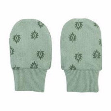 LODGER Rukavičky Mittens Print Rib Silt Green LODGER Rukavičky Mittens Print Rib Silt Green