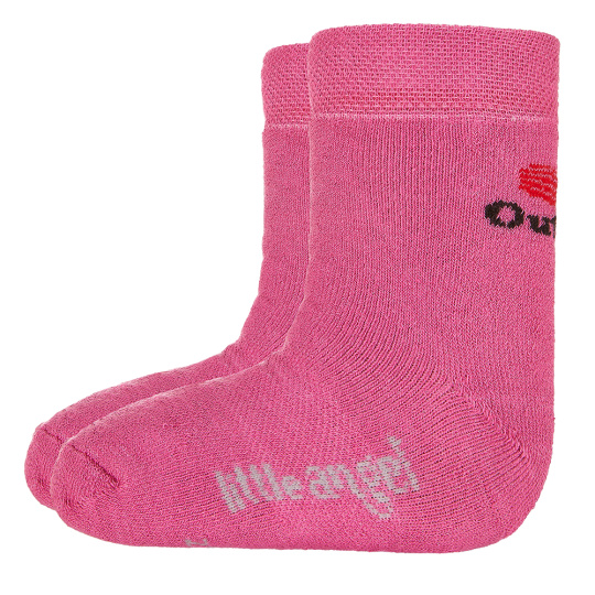 Little Angel-Ponožky celofroté Outlast® - růžová Velikost ponožek: 25-29 | 17-19 cm