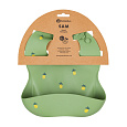 PETITE&MARS Bryndák silikonový Take&Match Sweet Pineaples 6m+