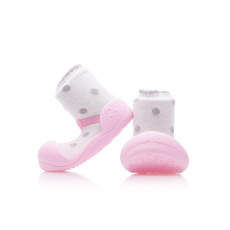 ATTIPAS Botičky dětské Ballet Pink S ATTIPAS Botičky dětské Ballet Pink S