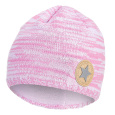 Little Angel-Čepice pletená hladká Outlast ® - levandulová melír Velikost čepic: 1 | 36-38 cm
