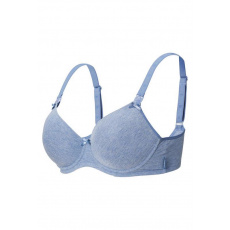 Podprsenka Basic Blue Melange C70 Podprsenka Basic Blue Melange C70