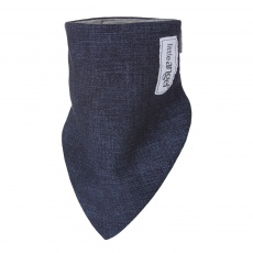 Little Angel-Šátek na krk podšitý Outlast® - jeans/šedý melír Little Angel-Šátek na krk podšitý Outlast® - jeans/šedý melír
