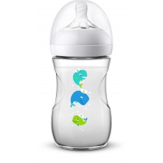 Philips AVENT Láhev Natural 260 ml, velryba