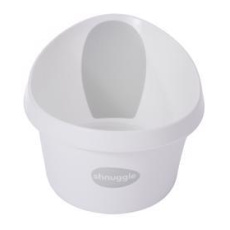 SHNUGGLE Vanička Toddler bílá se světle šedou opěrkou SHNUGGLE Vanička Toddler bílá se světle šedou opěrkou