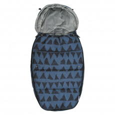 DOOKY Fusak Footmuff vel. L Blue tribal DeLuxe DOOKY Fusak Footmuff vel. L Blue tribal DeLuxe