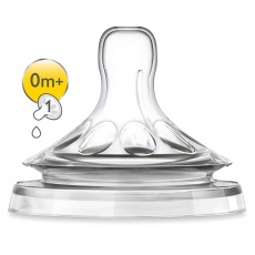 Philips AVENT Dudlík NATURAL - 1 otvor, 2 ks Philips AVENT Dudlík NATURAL - 1 otvor, 2 ks