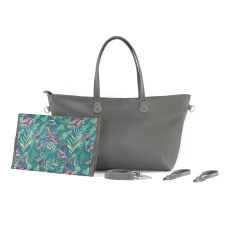 KINDERKRAFT Taška přebalovací Treasurebag Dark Grey