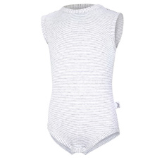 Little Angel-Body tílko tenké Outlast® - pruh bílošedý melír Velikost oblečení: 98 Little Angel-Body tílko tenké Outlast® - pruh bílošedý melír Velikost oblečení: 98
