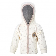 Little Angel-Kabátek NICKI Outlast® - natur Velikost: 68 Little Angel-Kabátek NICKI Outlast® - natur Velikost: 68