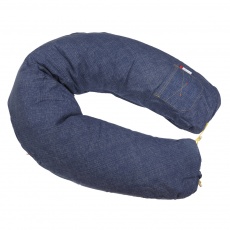 Little Angel-Povlak na kojicí polštář JEANS - denim Little Angel-Povlak na kojicí polštář JEANS - denim