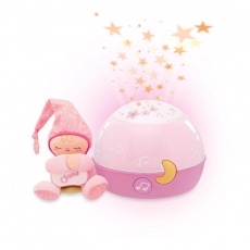 CHICCO Projektor GoodNight Stars - růžový 0m+ CHICCO Projektor GoodNight Stars - růžový 0m+