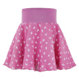 Little Angel-Sukně kolová - tm.starorůžová vlaštovky Velikost oblečení: 116